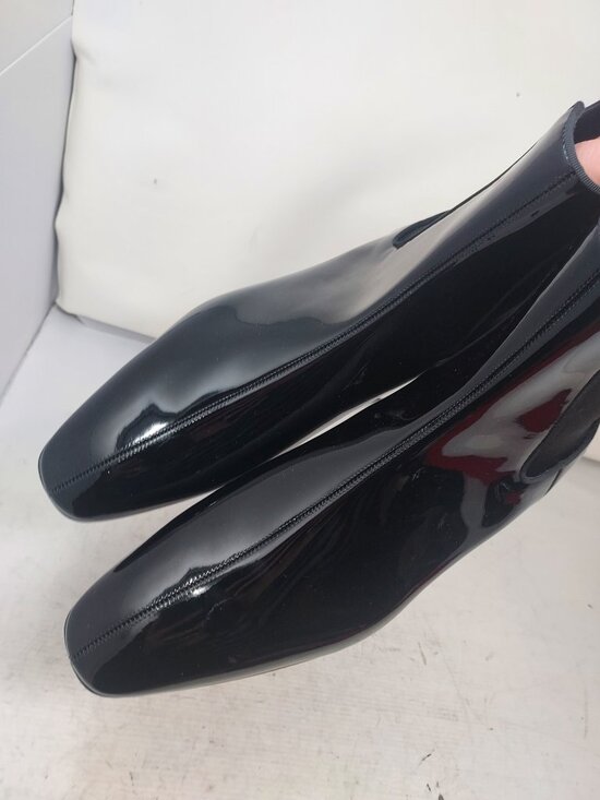 CHRISTIAN LOUBOUTIN MENS Black Roadyrocks Patent Leather Chelsea Boot main image 4